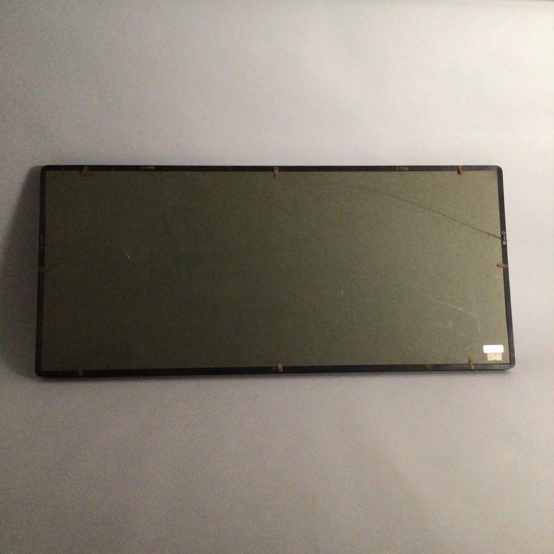 No3137  扁額装　在銘　日孝　宣義　款　水墨野菜画賛　日々是好日　送料無料