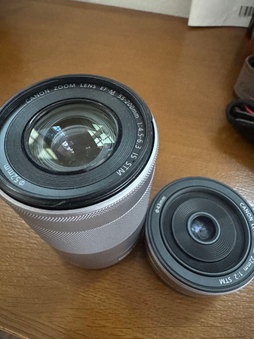 Canon EOS Kiss M ダブルレンズキット➕ EF-M55-200mm