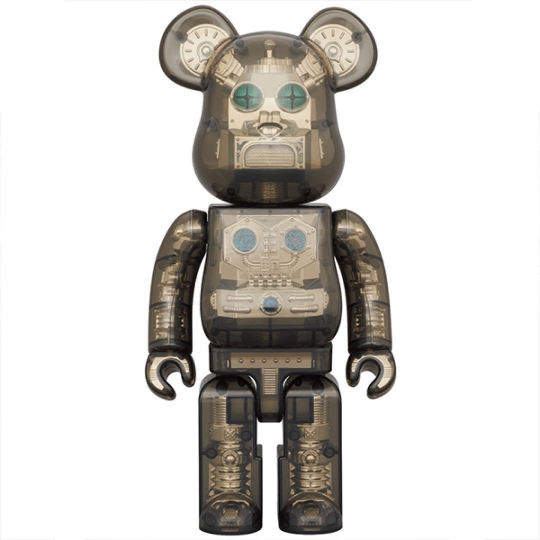 新品正規品 BE@RBRICK HxS 400% CLEAR BLACK