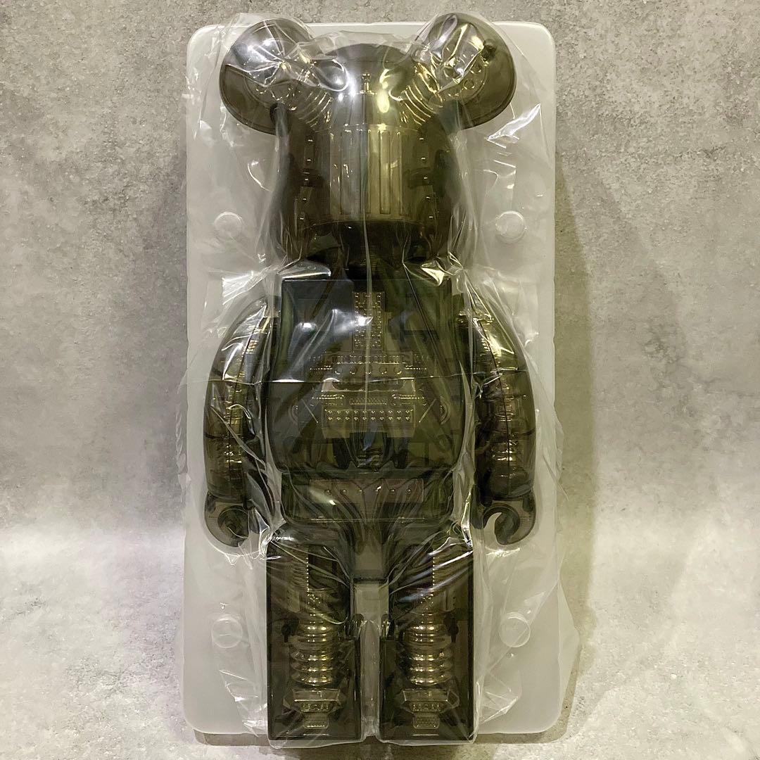新品正規品 BE@RBRICK HxS 400% CLEAR BLACK