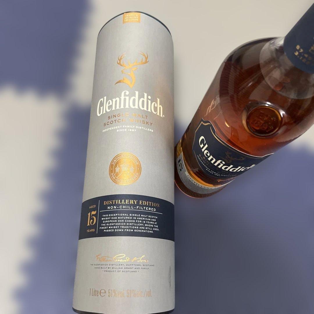 Glenfiddich シングルモルトウイスキー 1000ml 51℃