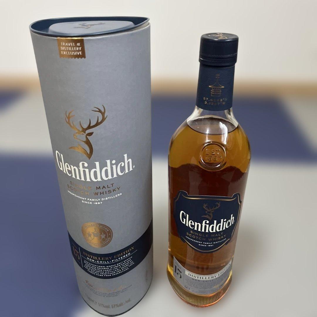 Glenfiddich シングルモルトウイスキー 1000ml 51℃