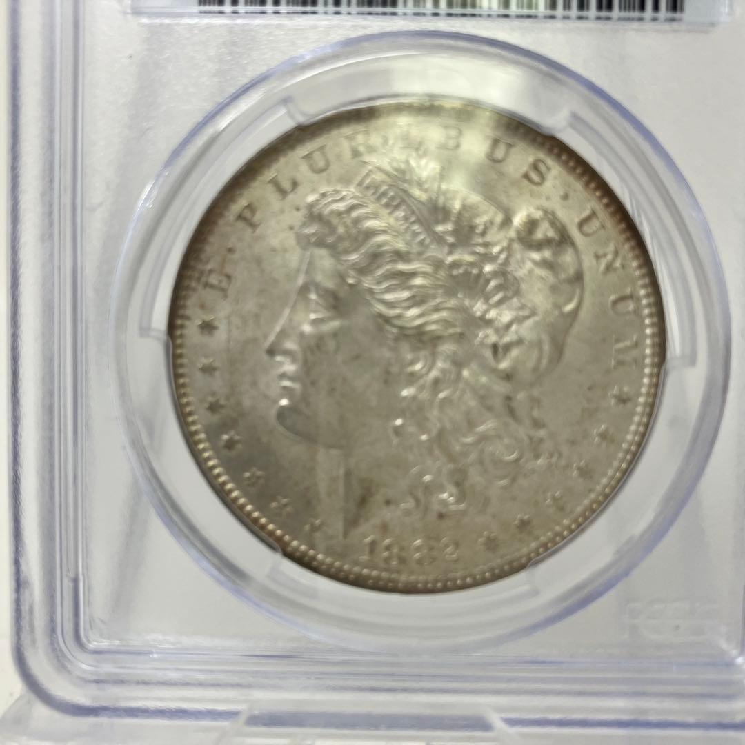 PCGS-MS63 USA モルガンダラー　1882O 銀貨　ニューオリンズ