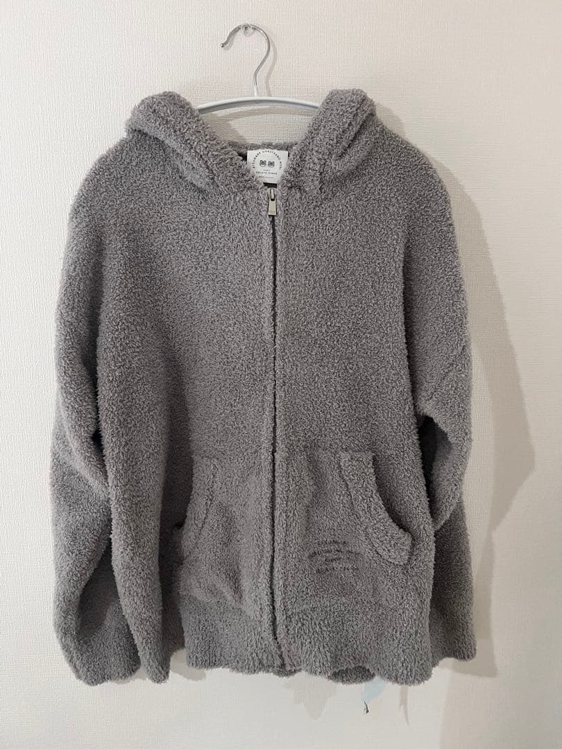 猫耳付きグレー フリースルームウェア セット　新品