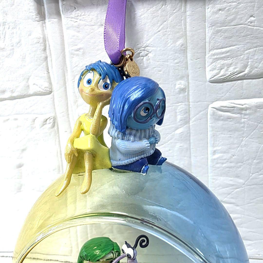 【インサイドヘッド】ヨロコビ　カナシミ　クリスマスオーナメント　未使用　タグ付き