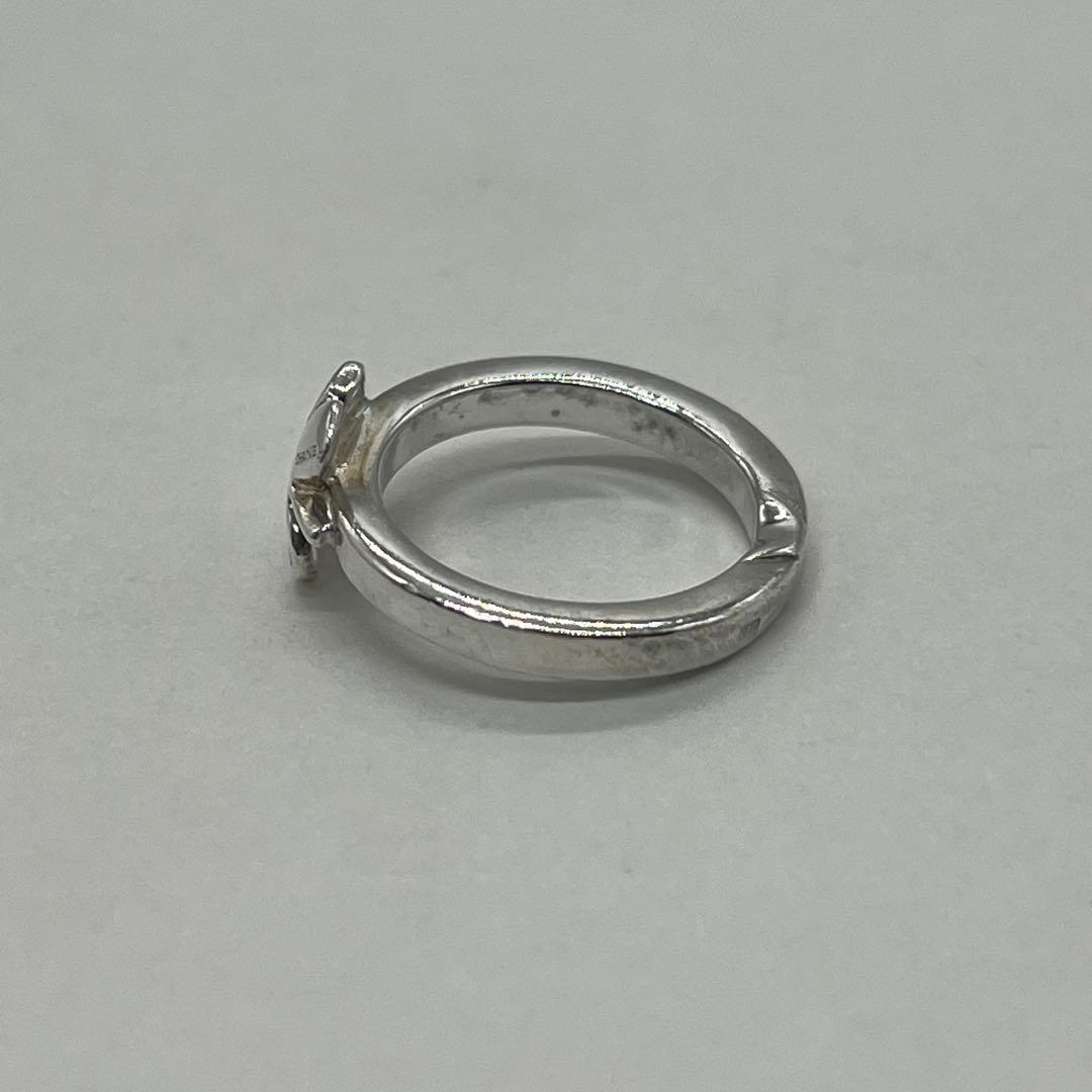 シャネル CHANEL クローバー リング 10号 SV925 ヴィンテージ