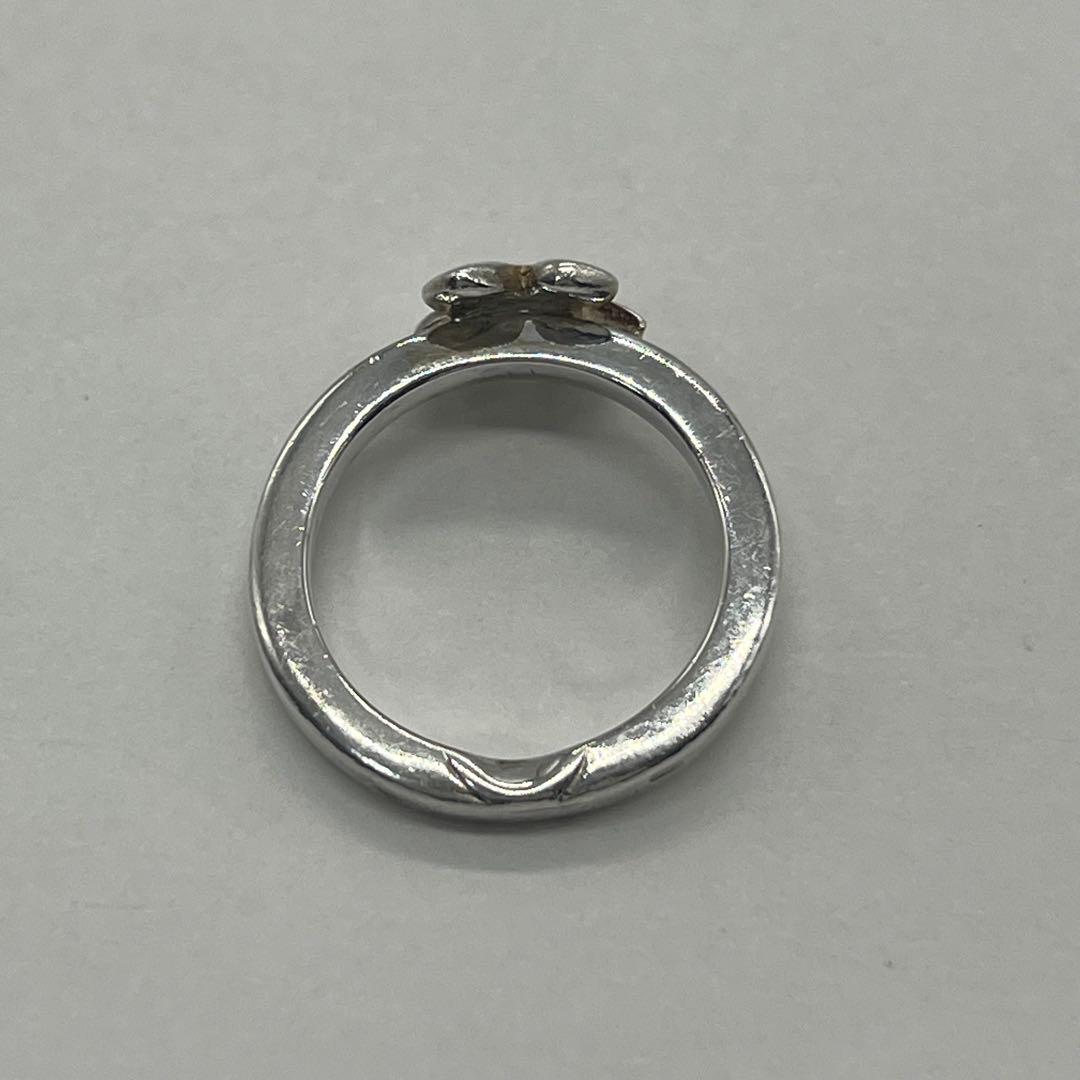 シャネル CHANEL クローバー リング 10号 SV925 ヴィンテージ