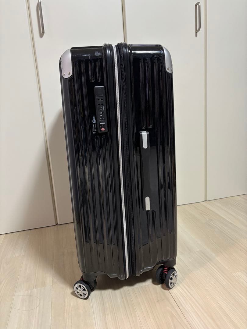 スーツケースキャリーケース 拡張機能付 Lサイズ 大型 無料受託手荷物最大サイズ