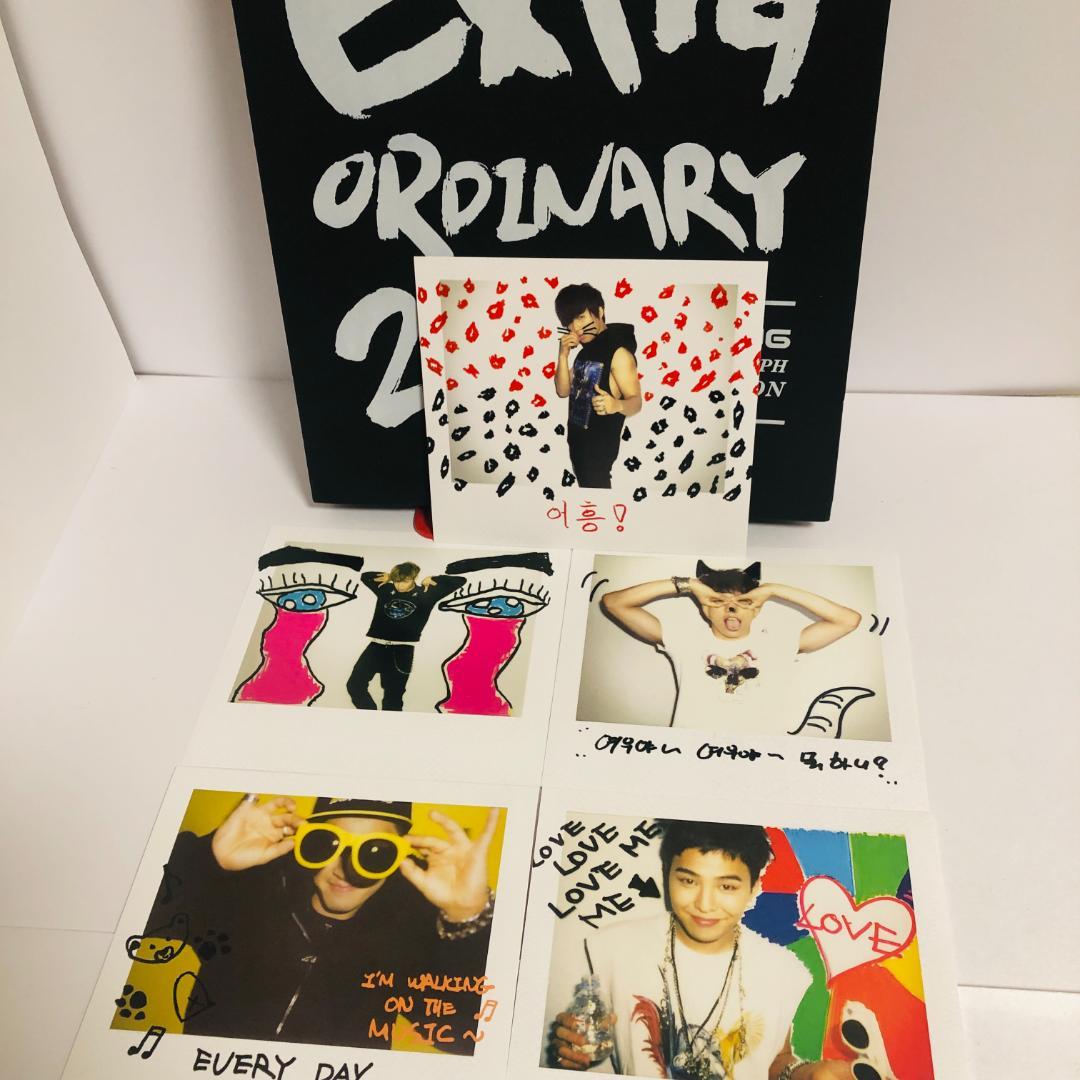 BIGBANG Extra Ordinary 20's 写真集付録ポラロイド5枚