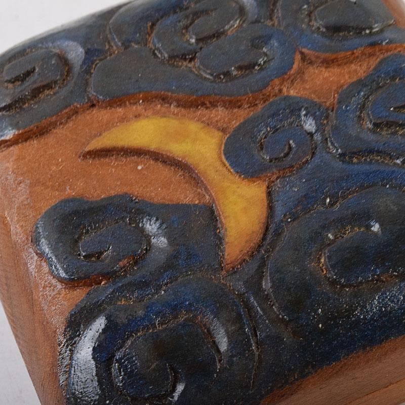 茶道具　木彫　月形香合　稲香合など　５点まとめて　V　R9255