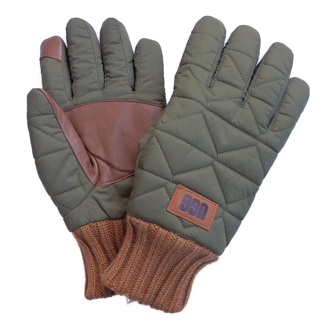 新品未使用UGG アグ Mens QUILTED グローブ スマホ対応(タグ付属