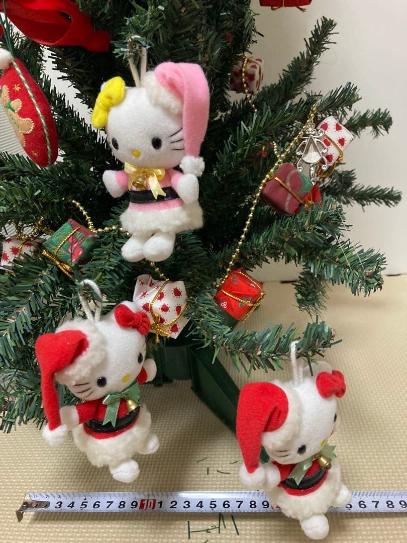 平成サンリオ ハローキティクリスマスツリー！激レアビンテージ、y2k 平成キティ