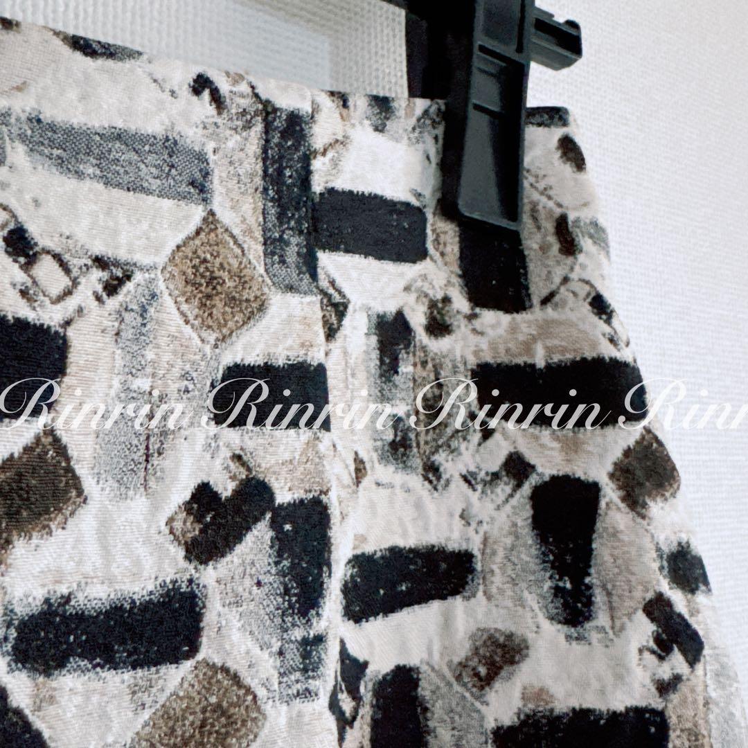 ANAYI オードトワレジャガード後ろ切り替えスカート 36