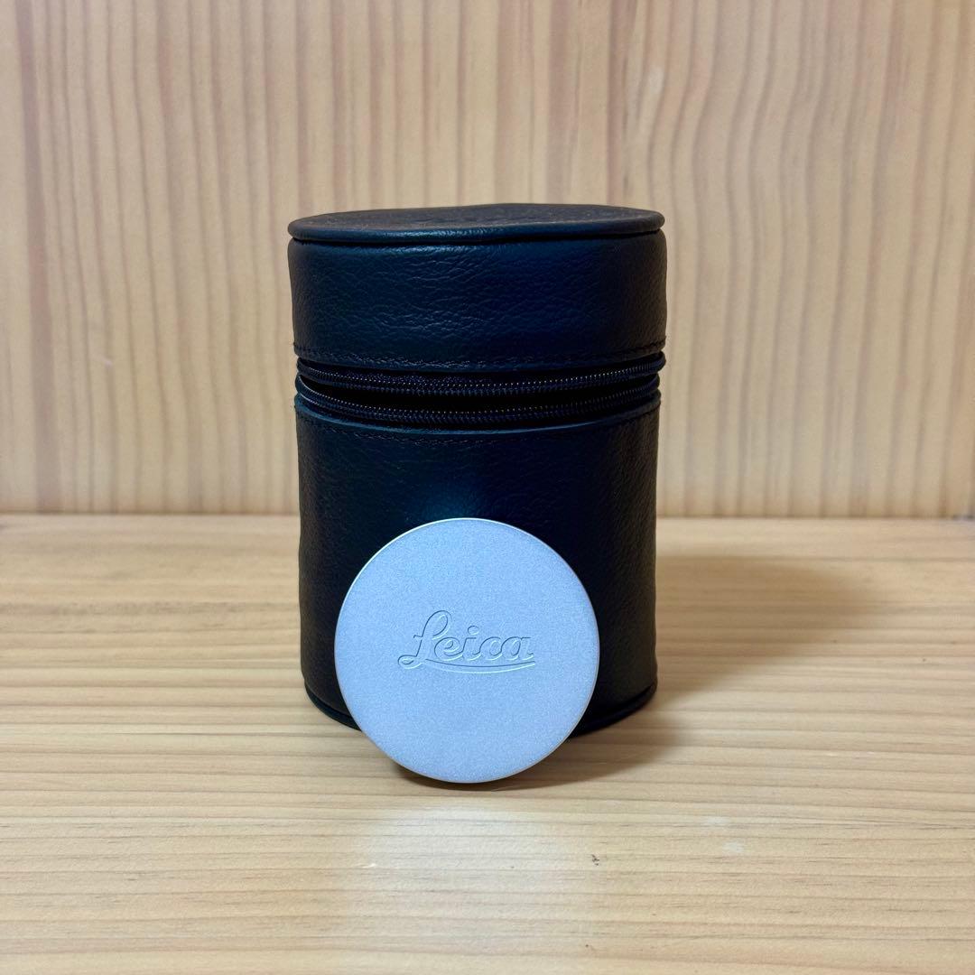 Leica M型レンズポーチ&かぶせ式メタルキャップ