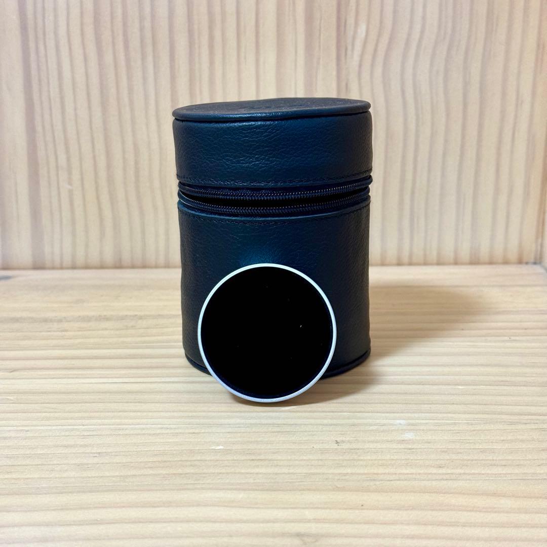 Leica M型レンズポーチ&かぶせ式メタルキャップ