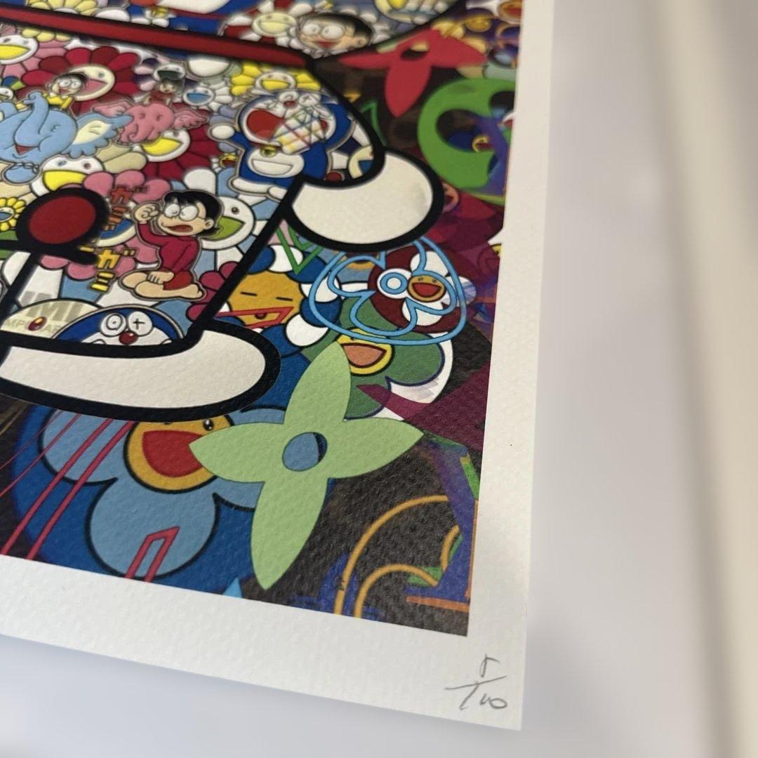 DEATH NYC 現代アートポスター　世界100枚限定　村上隆　ドラえもん