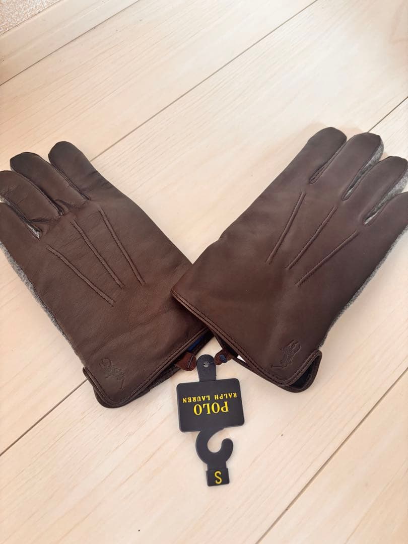 Polo Ralph Lauren ブラウン手袋 新品タグ付き
