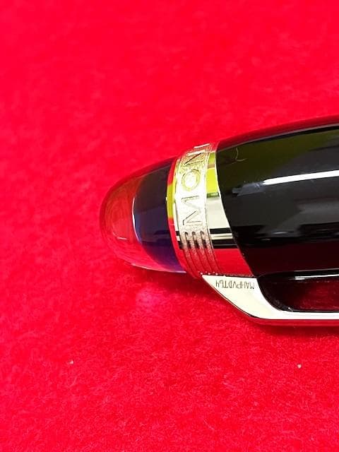 ほぼ未使用 モンブラン スターウォーカー プレシャスレジン F 万年筆 即送