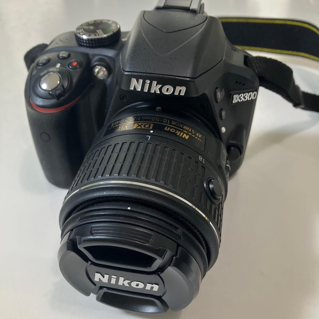 Nikon D3300ダブルズームキット一眼レフ　三脚　ワイヤレスアダプターあり