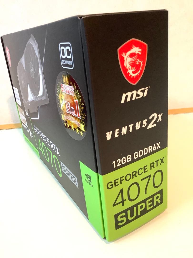 グラフィックボード・グラボ・ビデオカード MSI / GEFORCE RTX 4070 SUPER OCedition