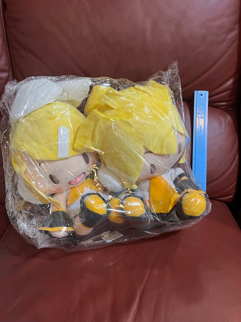 鏡音リン レン　メガジャンボふわふわぬいぐるみ 「VOCALOID」