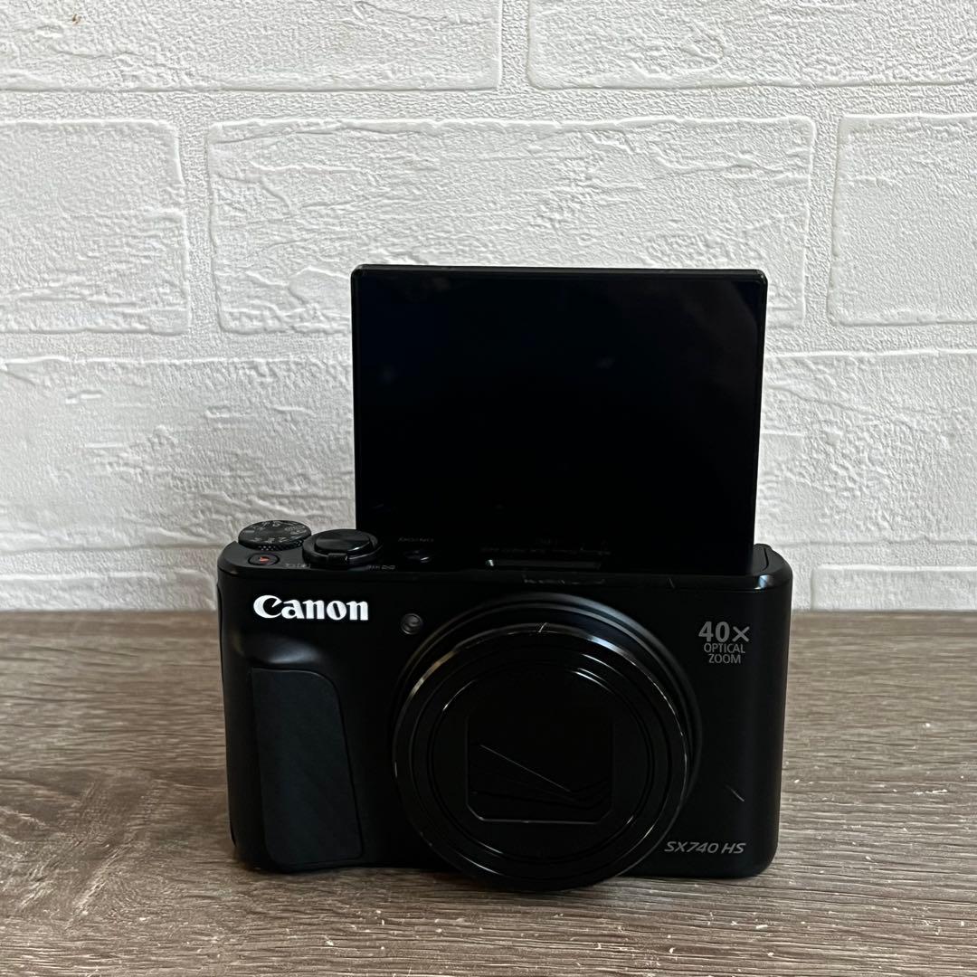 【訳あり】CANON PowerShot SX740HS ブラック