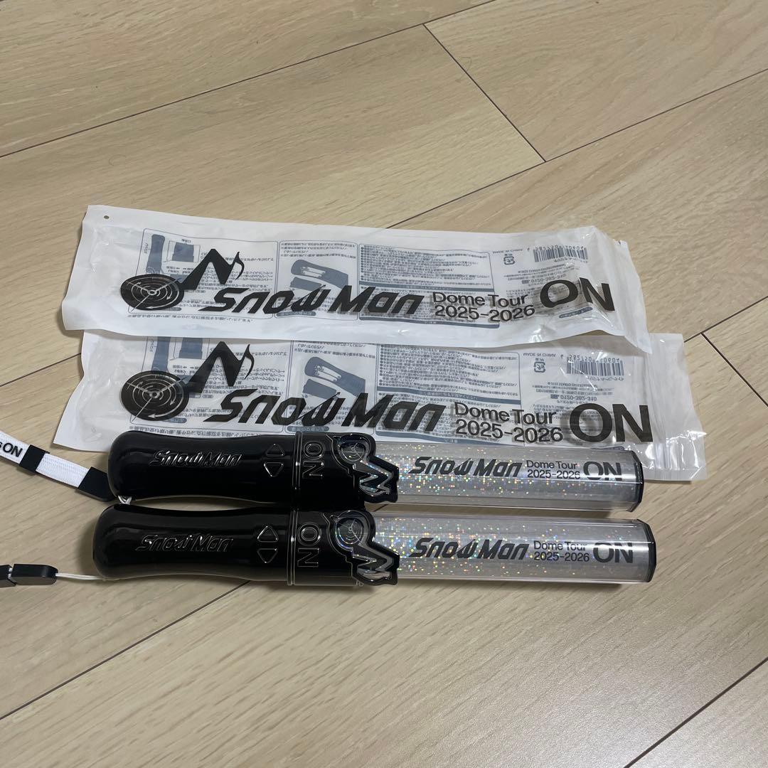 24時間以内発送　Man 2025 ペンライト 2本セット　ON