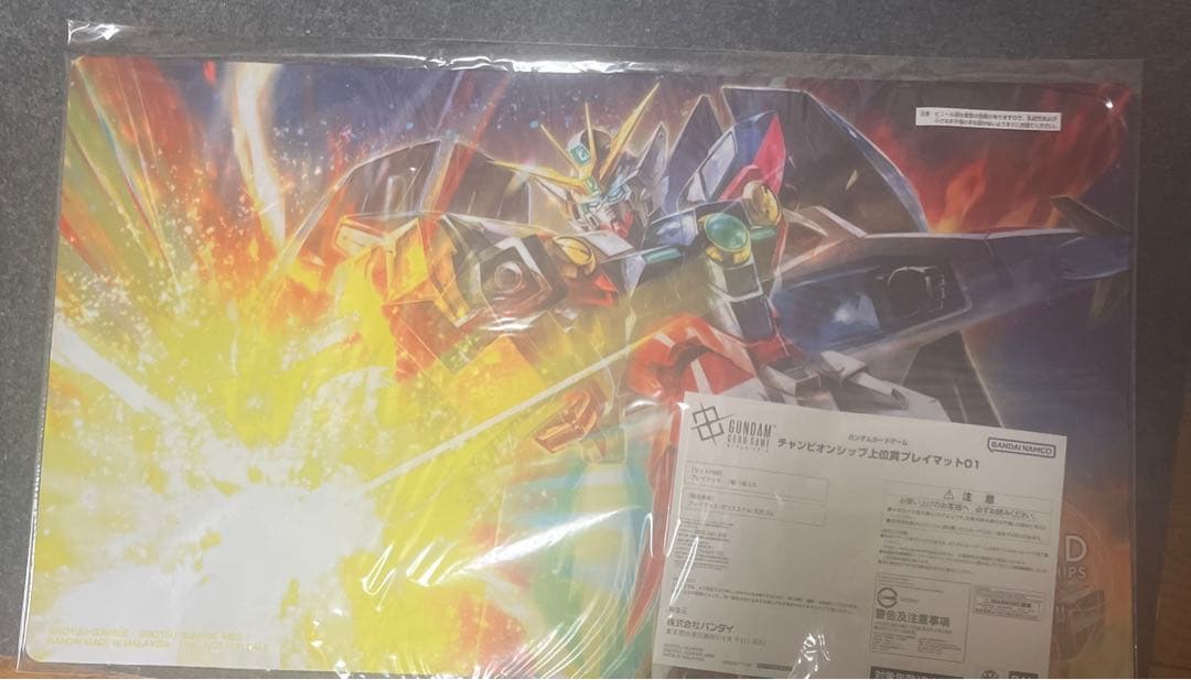 ガンダムカード チャンピオンシップ上位賞プレイマット01　ウイングガンダムゼロ