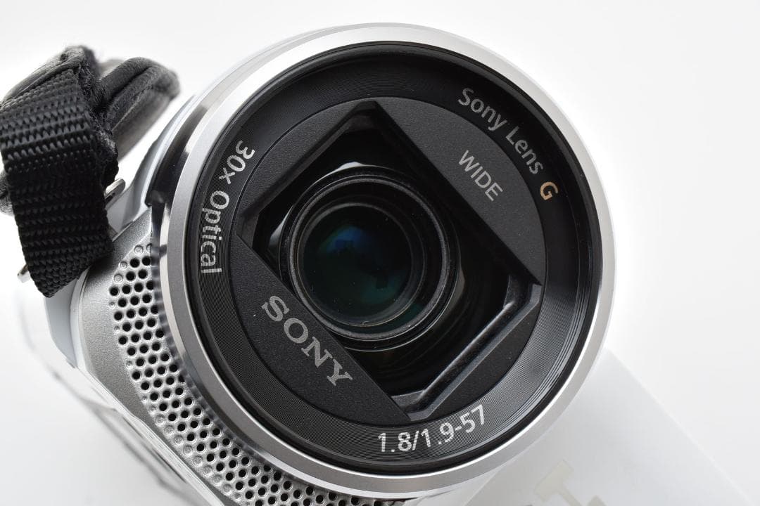 【美品】SONY Handycam HDR-CX675 ホワイト　動作確認済