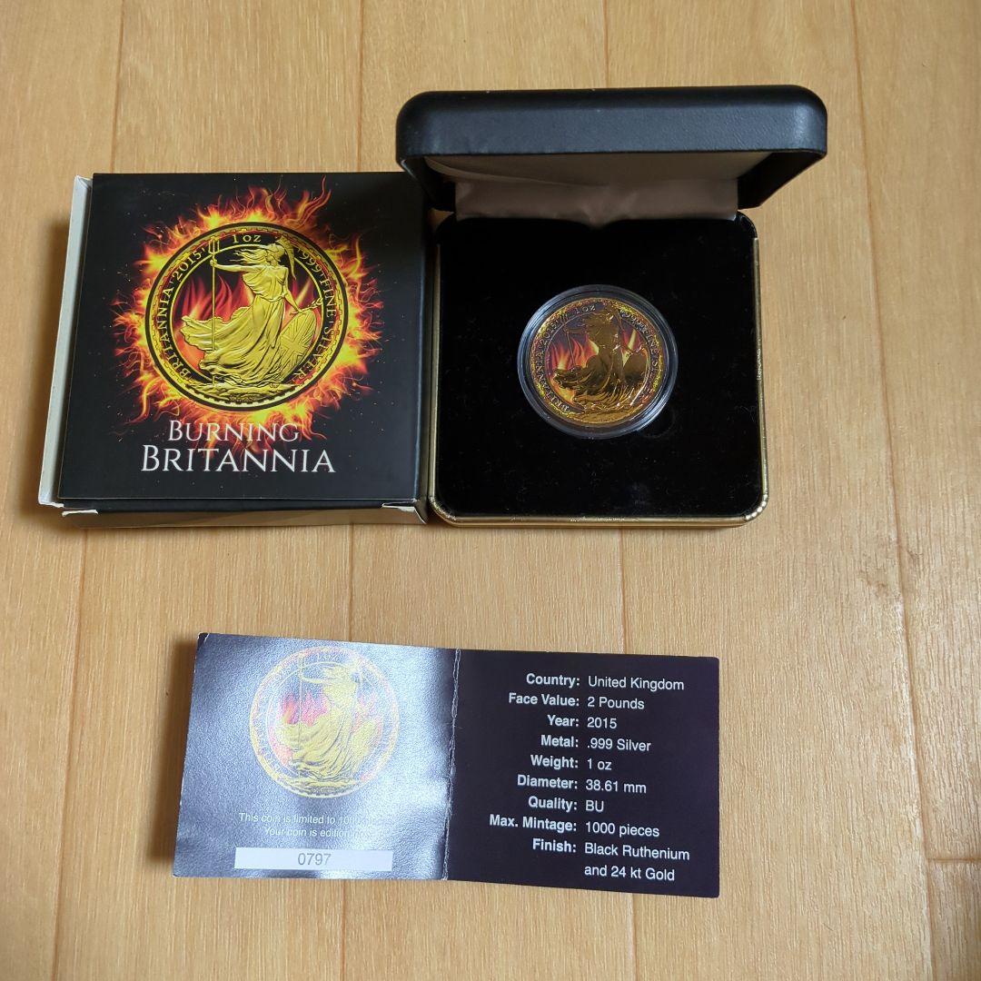 2015年発行 限定版 1オンス 　 2ポンド