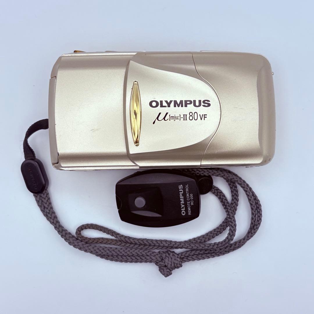 オリンパス OLYMPUS μ 【mju：】-II 80VF フィルムカメラ
