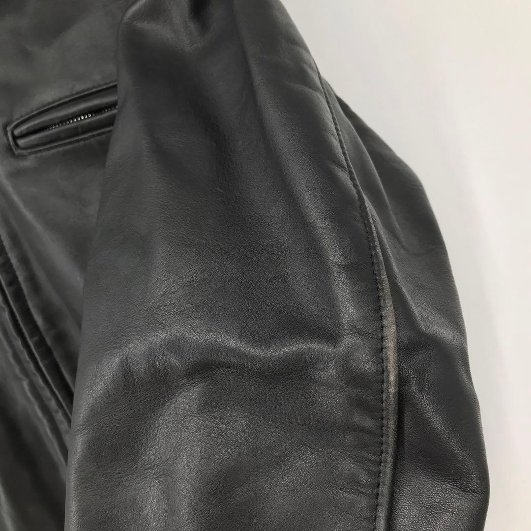 Schott 643　ライダースジャケット　42　ブラック　牛革
