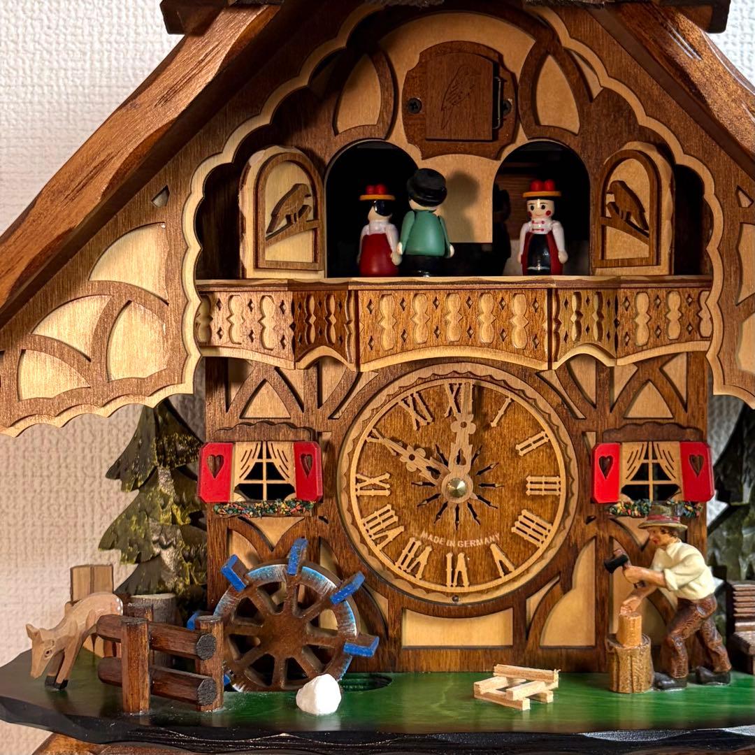 Engstler ドイツ製 からくり時計 鳩時計 基本動作OK ジャンク