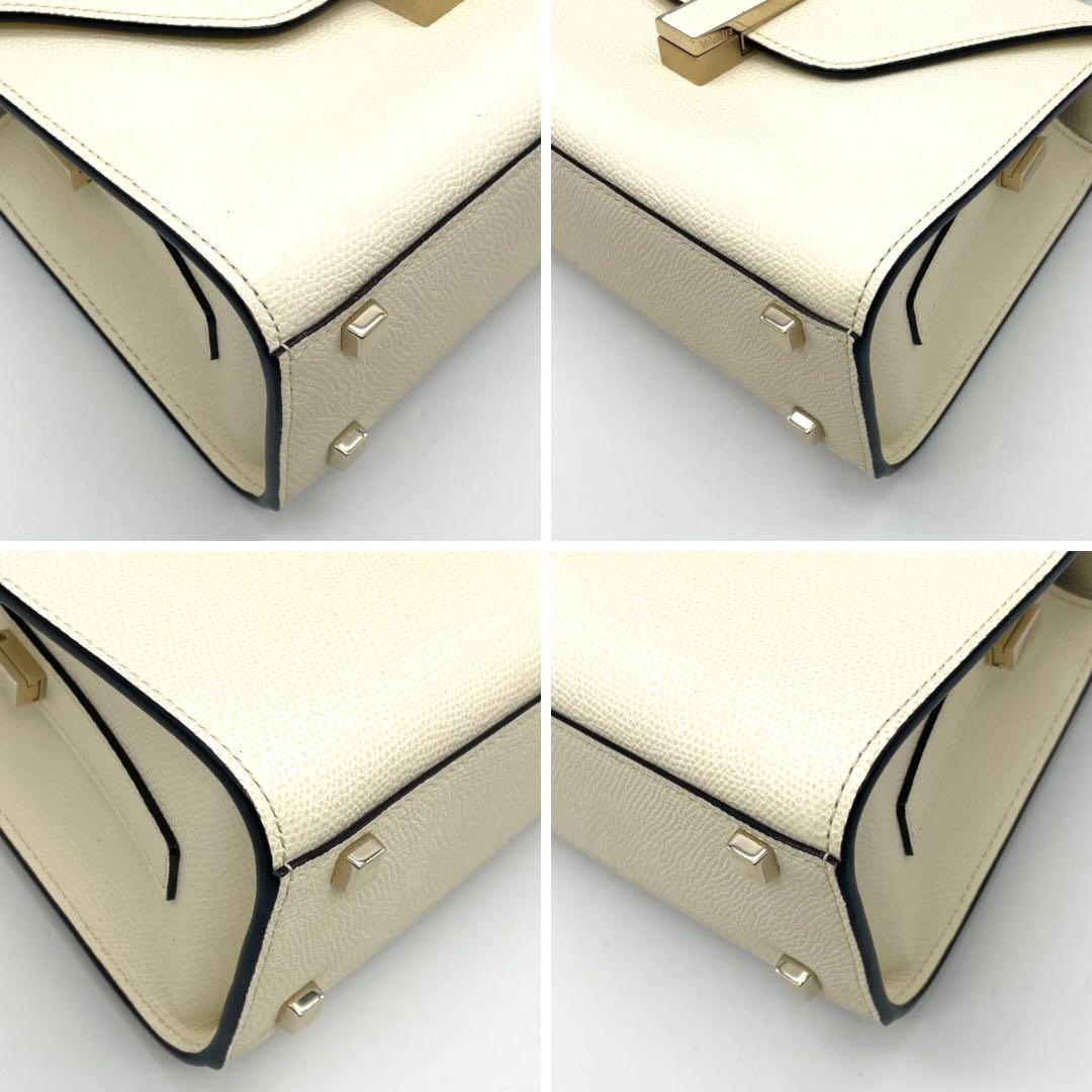 【djg 様】Valextra ヴァレクストラ　イジィデ　マイクロ　ホワイト系