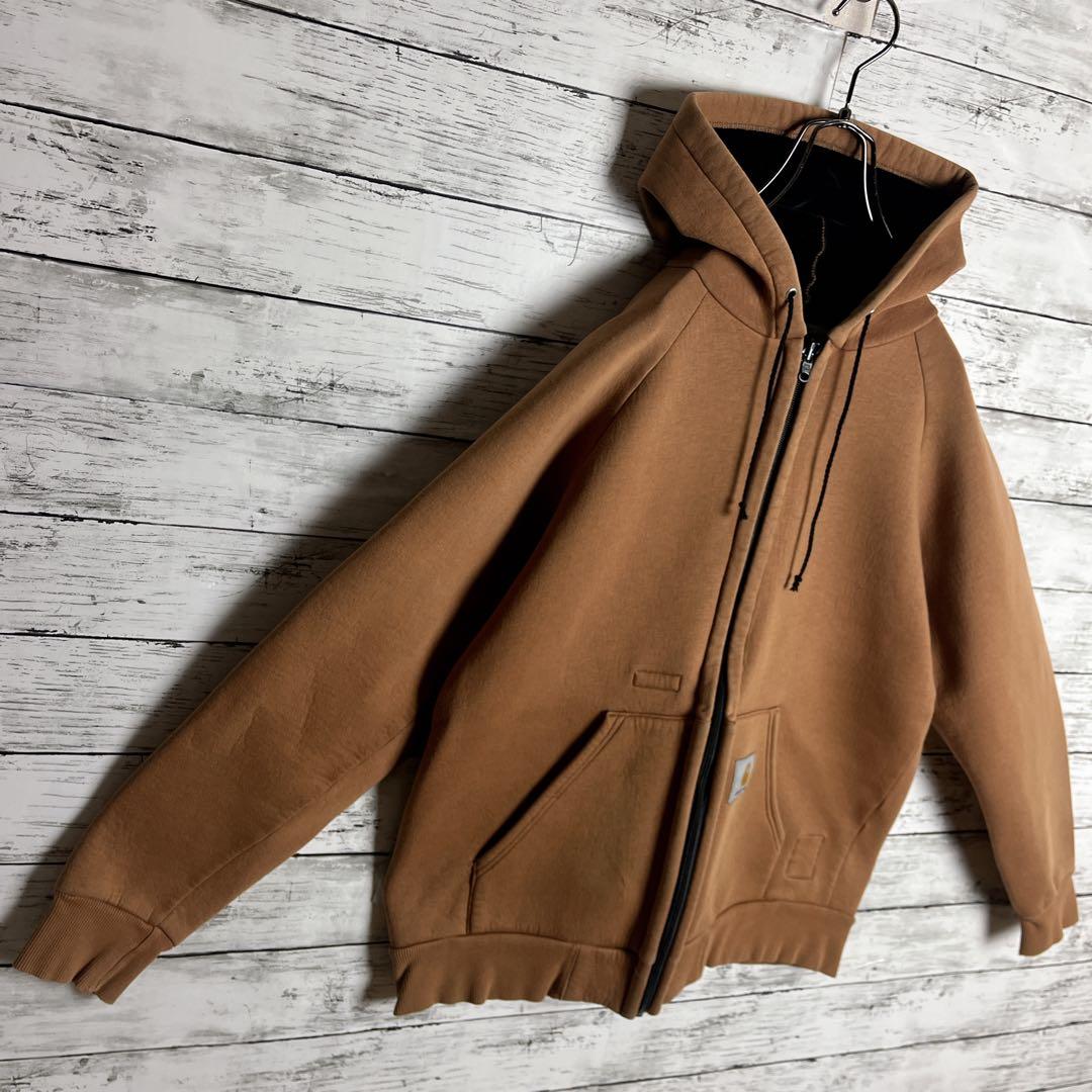 Carhartt◎ダックカラー 超人気色 フルジップ パーカー D277