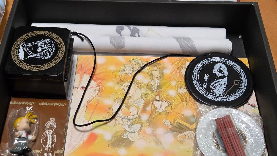 ふしぎ遊戯　グッズ　スペシャルBOX　ボックス　漫画　フィギア　タペストリー