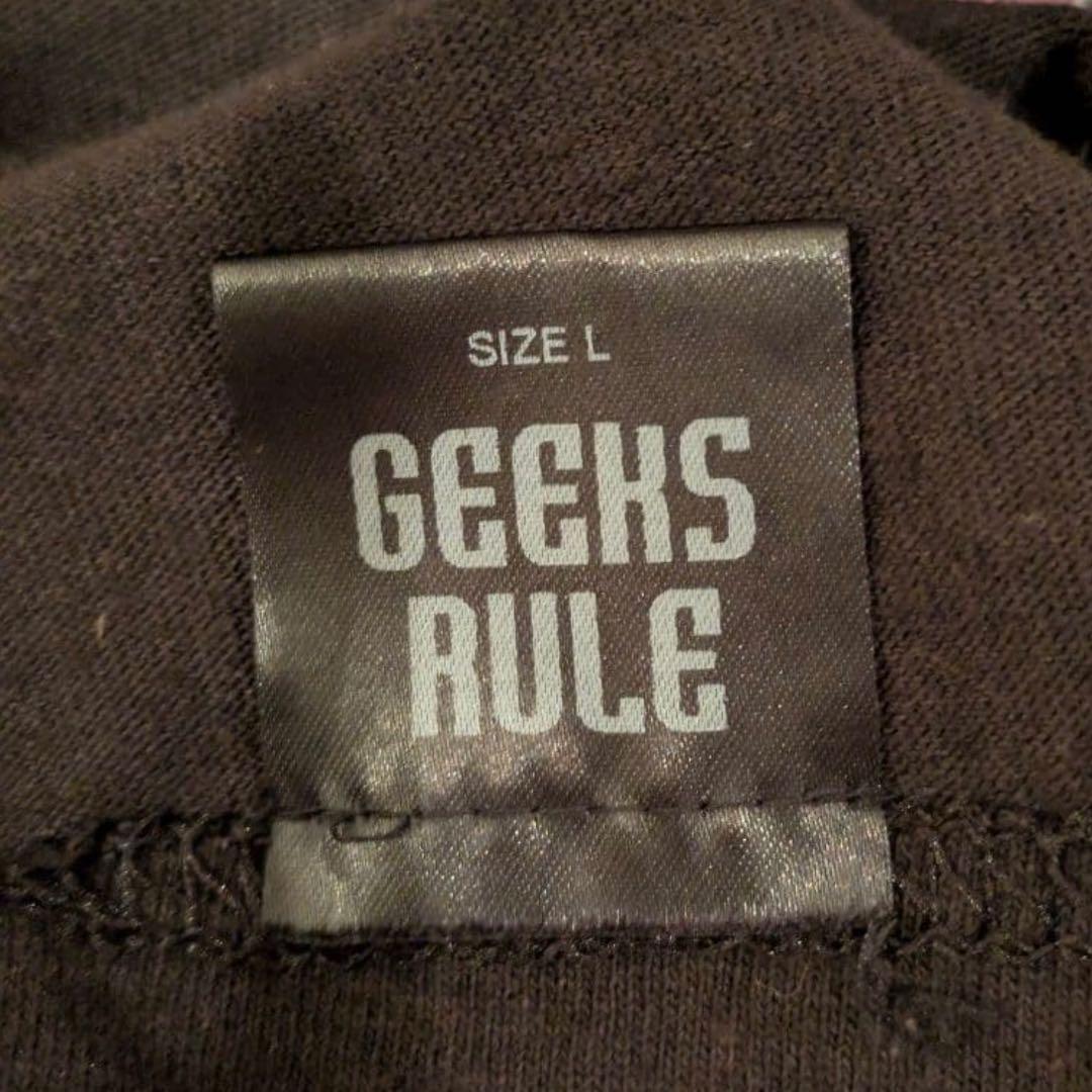 GEEKS RULE daft punk ブラック Tシャツ Lサイズ