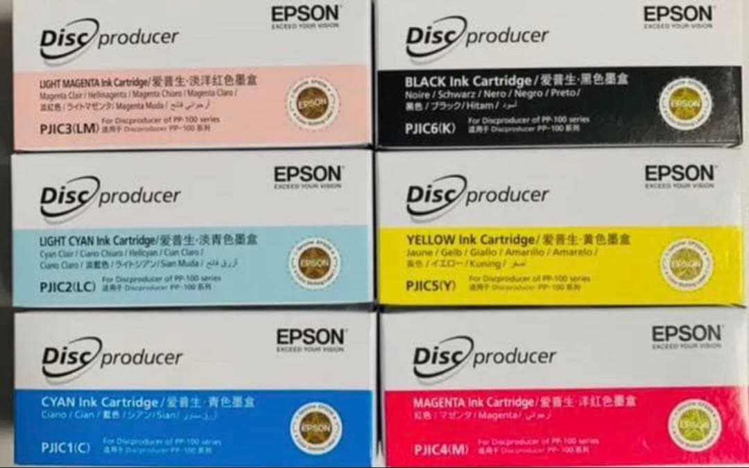 【新品未使用品】エプソン 純正インクPJIC シリーズ6色セット