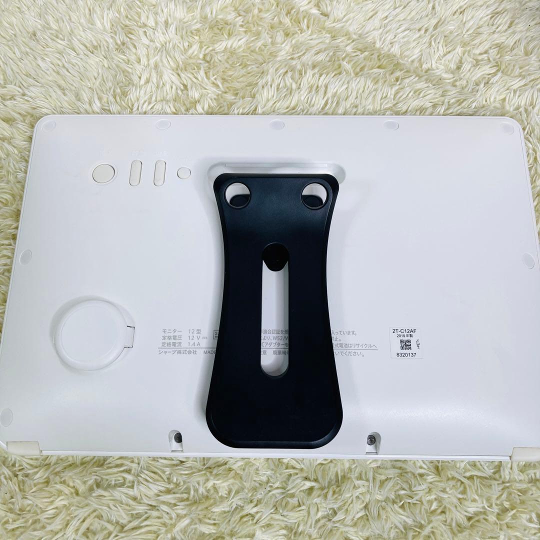 【極美品】SHARP シャープ ポータブルテレビ AQUOS 2T-C12AF