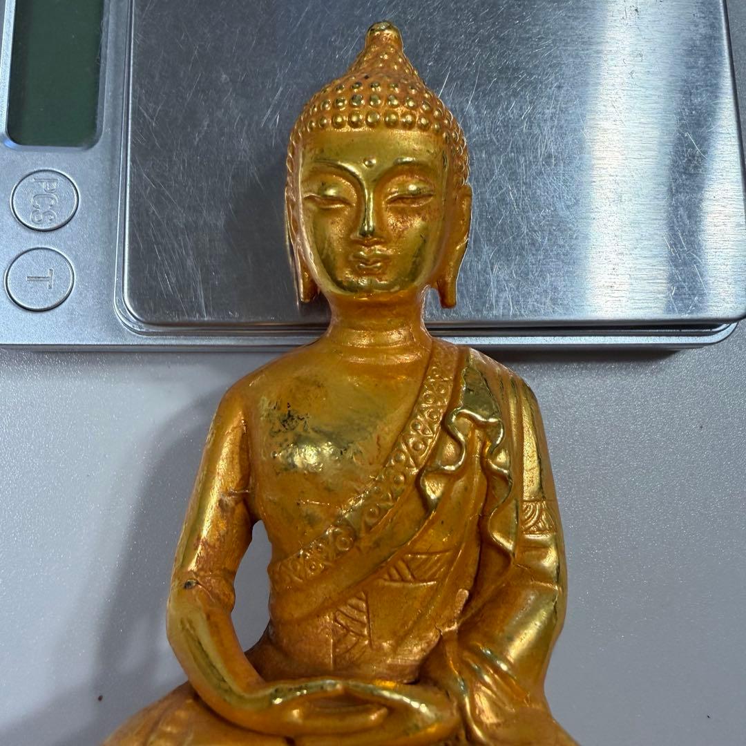 鎏金釈迦牟尼坐像　旧蔵