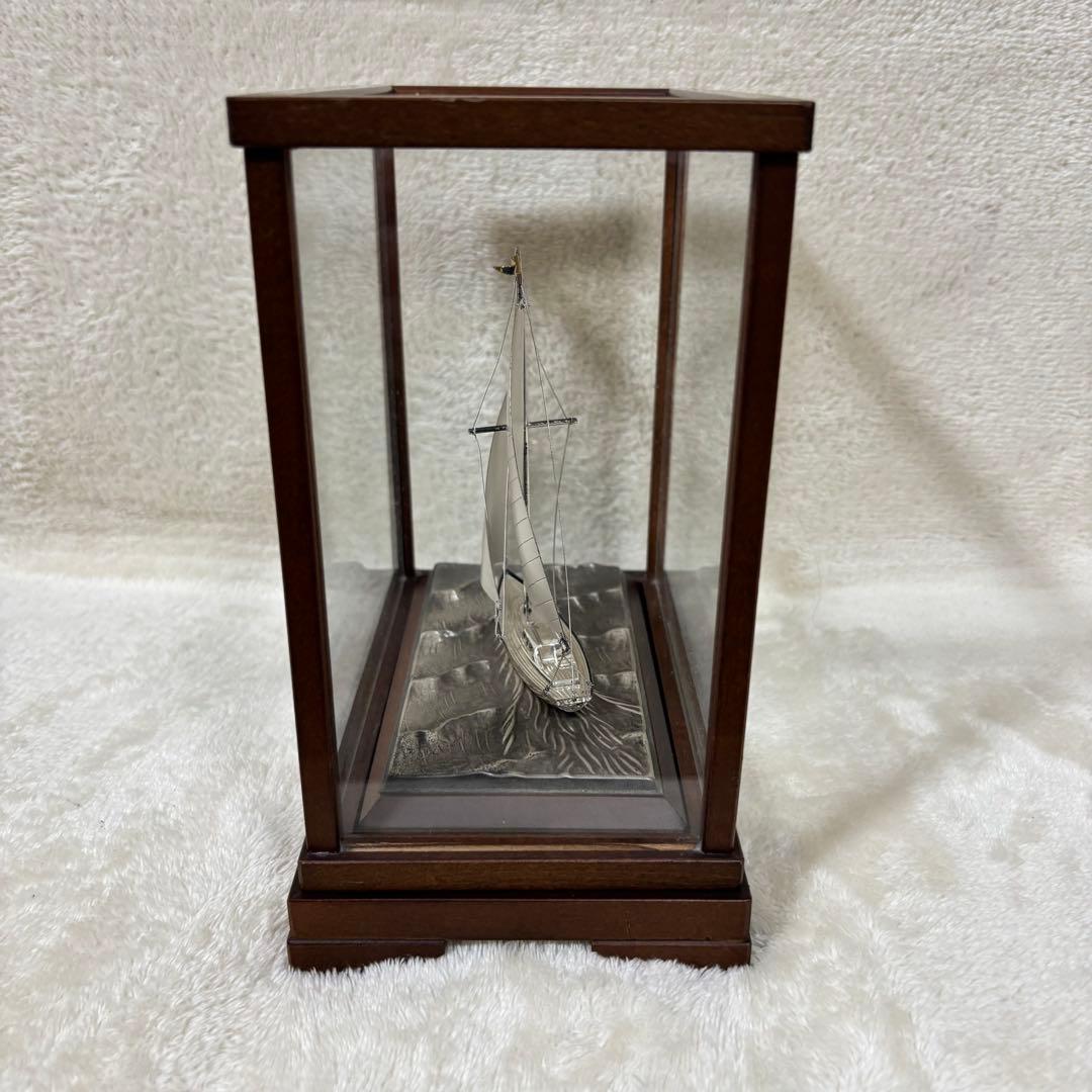 ヨット 置物 関武比古 SEKI STERLING 960 刻印 銀製 シルバー