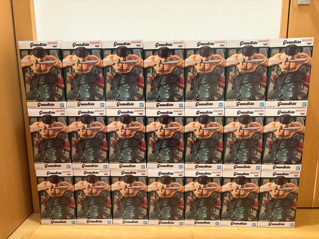 ワンピース Grandista ロロノア・ゾロ Ⅱ フィギュア　21個セット