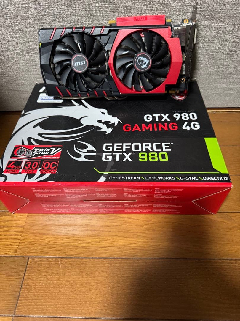 グラフィックボード・グラボ・ビデオカード MSI GTX 980 Gaming 4GB OC