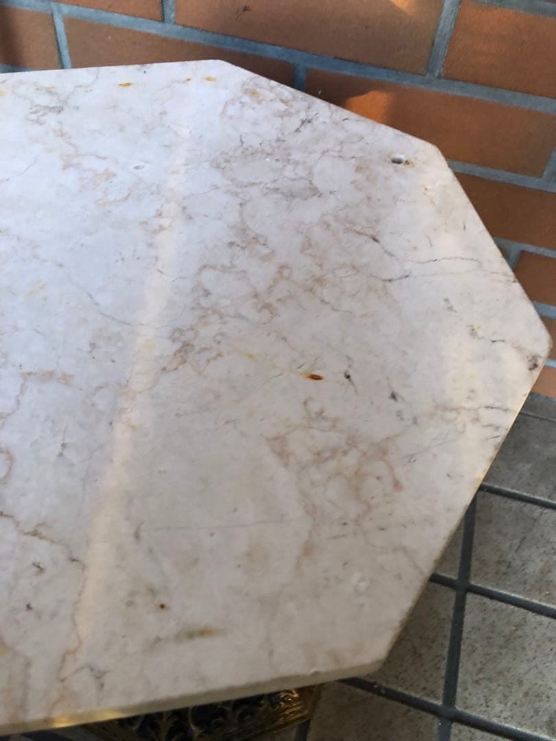 フラワースタンド　ヨーロピアン風　アンティーク調　ロココ調　コーヒーテーブル