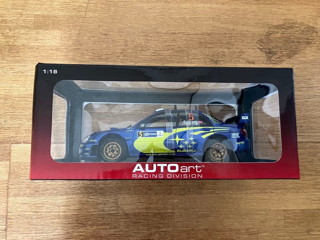 未開封 1/18 オートアート スバル インプレッサ WRC 2005 #5
