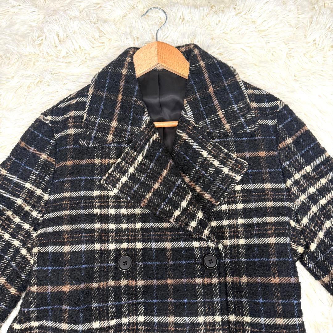 ポールスミス モヘヤxアルパカxウール オーバーサイズチェスターコート マキシ丈