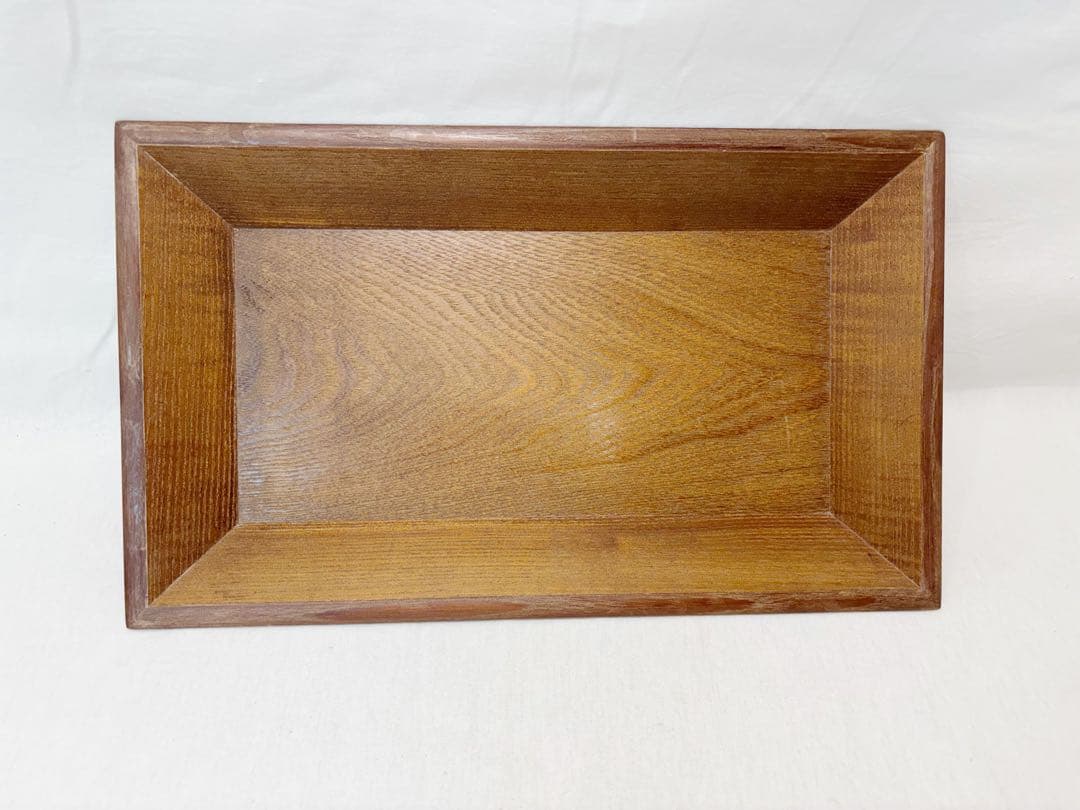 未使用 茶道具 桑 香盆 且座盆 香道具 長方盆 紙箱