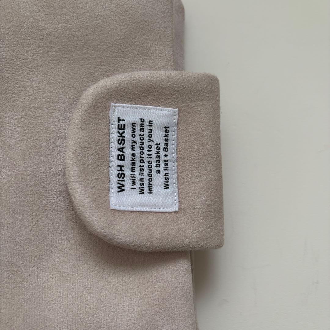 バインダーカバー　スエード　ミュートブラウン　A6 韓国　貯金