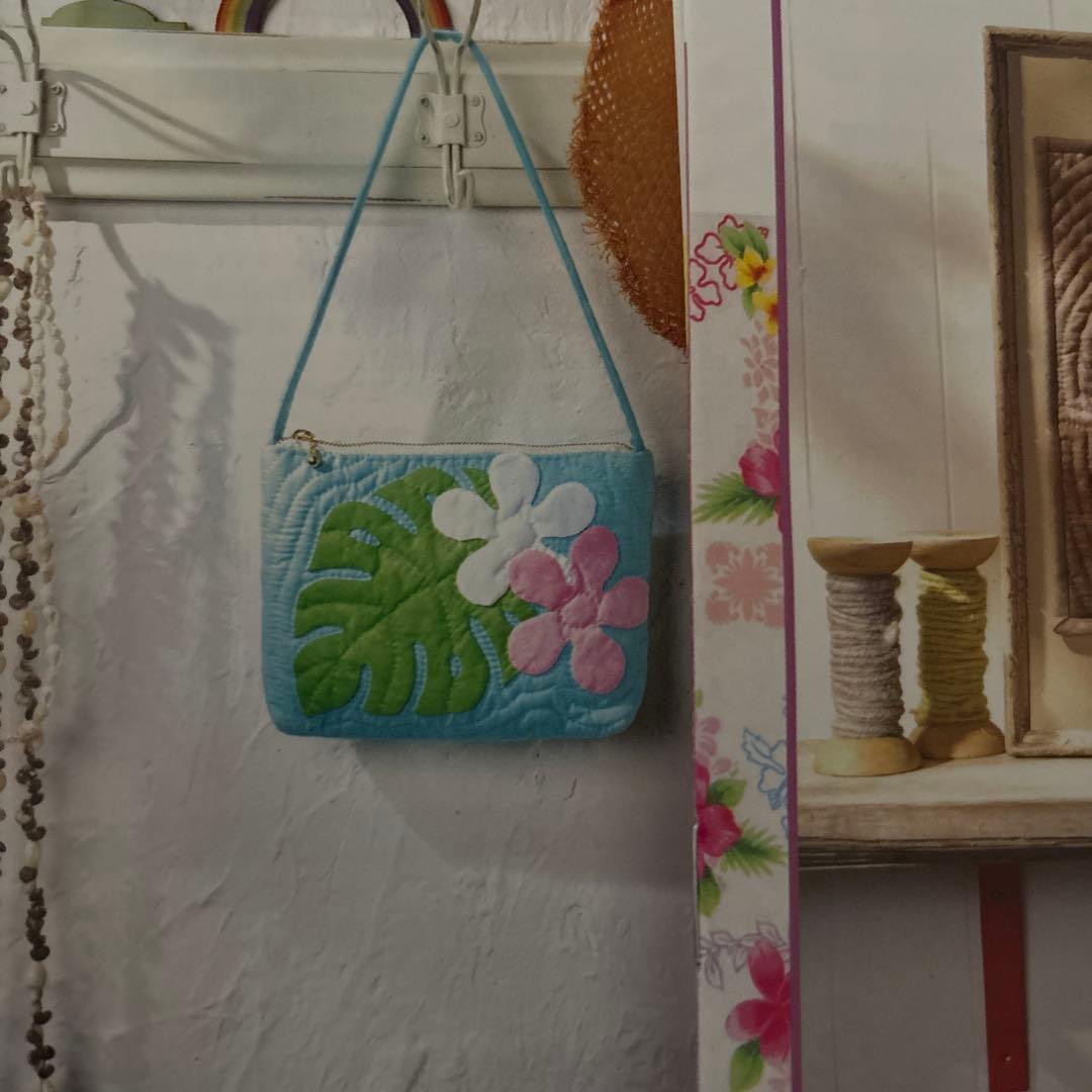 ハワイアンキルト　ヘリコニアのペンケース&季節のタペストリー秋&春他　全6作品分