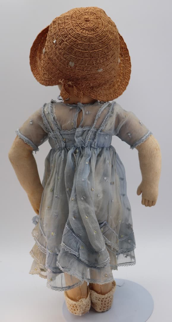 アンティーク・レンチ・ドール 45cm 虫喰いあり LENCH DOLL